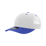 Decky 6021 - Classic Trucker Hat, 6 Panel Mid Profile Trucker Cap