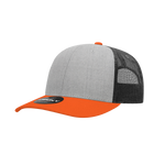 Decky 6021 - Classic Trucker Hat, 6 Panel Mid Profile Trucker Cap