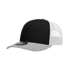Decky 6021 - Classic Trucker Hat, 6 Panel Mid Profile Trucker Cap
