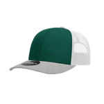 Decky 6021 - Classic Trucker Hat, 6 Panel Mid Profile Trucker Cap