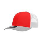 Decky 6021 - Classic Trucker Hat, 6 Panel Mid Profile Trucker Cap