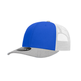 Decky 6021 - Classic Trucker Hat, 6 Panel Mid Profile Trucker Cap