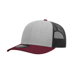 Decky 6021 - Classic Trucker Hat, 6 Panel Mid Profile Trucker Cap