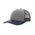 Decky 6021 - Classic Trucker Hat, 6 Panel Mid Profile Trucker Cap