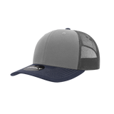 Decky 6021 - Classic Trucker Hat, 6 Panel Mid Profile Trucker Cap