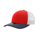 Decky 6021 - Classic Trucker Hat, 6 Panel Mid Profile Trucker Cap