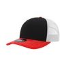Decky 6021 - Classic Trucker Hat, 6 Panel Mid Profile Trucker Cap