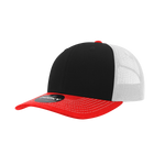 Decky 6021 - Classic Trucker Hat, 6 Panel Mid Profile Trucker Cap