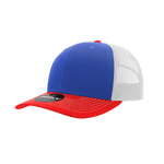 Decky 6021 - Classic Trucker Hat, 6 Panel Mid Profile Trucker Cap