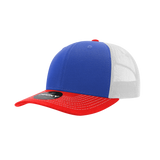 Decky 6021 - Classic Trucker Hat, 6 Panel Mid Profile Trucker Cap