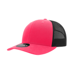 Decky 6021 - Classic Trucker Hat, 6 Panel Mid Profile Trucker Cap