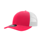 Decky 6021 - Classic Trucker Hat, 6 Panel Mid Profile Trucker Cap