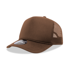 Decky 6025 Mid Profile, 5 Panel Foam Trucker Hat - 
