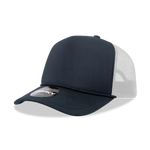 Decky 6025 Mid Profile, 5 Panel Foam Trucker Hat