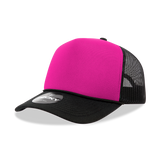 Decky 6025 Mid Profile, 5 Panel Foam Trucker Hat