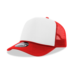 Decky 6025 Mid Profile, 5 Panel Foam Trucker Hat