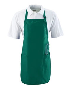 Augusta Sportswear 4350 Full Length Apron with Pockets - 