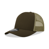 Decky 6030 - Classic, 5-Panel Retro Trucker Cap