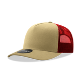 Decky 6030 - Classic, 5-Panel Retro Trucker Cap