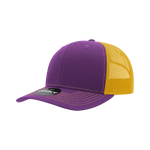 Decky 6031 - 6 Panel Mid Profile Structured Contra-Stitch Trucker Hat (Colors 2 of 2)