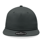 Decky 6032 - Classic Rope Cap, 5 Panel Flat Bill Hat, Snapback - CASE Pricing