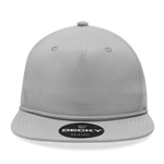 Decky 6032 - Classic Rope Cap, 5 Panel Flat Bill Hat, Snapback