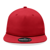 Decky 6032 - Classic Rope Cap, 5 Panel Flat Bill Hat, Snapback