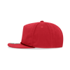 Decky 6032 - Classic Rope Cap, 5 Panel Flat Bill Hat, Snapback