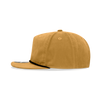 Decky 6032 - Classic Rope Cap, 5 Panel Flat Bill Hat, Snapback