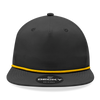 Decky 6032 - Classic Rope Cap, 5 Panel Flat Bill Hat, Snapback