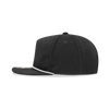 Decky 6032 - Classic Rope Cap, 5 Panel Flat Bill Hat, Snapback