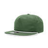 Decky 6032 - Classic Rope Cap, 5 Panel Flat Bill Hat, Snapback