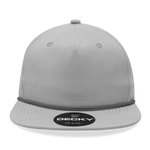 Decky 6032 - Classic Rope Cap, 5 Panel Flat Bill Hat, Snapback - CASE Pricing