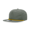 Decky 6032 - Classic Rope Cap, 5 Panel Flat Bill Hat, Snapback