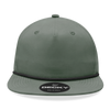 Decky 6032 - Classic Rope Cap, 5 Panel Flat Bill Hat, Snapback
