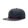 Decky 6032 - Classic Rope Cap, 5 Panel Flat Bill Hat, Snapback