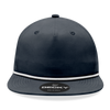 Decky 6032 - Classic Rope Cap, 5 Panel Flat Bill Hat, Snapback