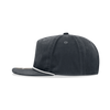 Decky 6032 - Classic Rope Cap, 5 Panel Flat Bill Hat, Snapback