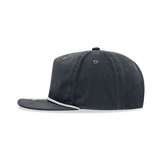 Decky 6032 - Classic Rope Cap, 5 Panel Flat Bill Hat, Snapback - CASE Pricing