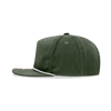 Decky 6032 - Classic Rope Cap, 5 Panel Flat Bill Hat, Snapback