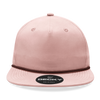 Decky 6032 - Classic Rope Cap, 5 Panel Flat Bill Hat, Snapback