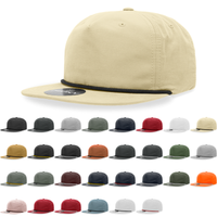 Decky 6032 - Classic Rope Cap, 5 Panel Flat Bill Hat, Snapback - CASE Pricing