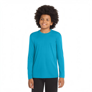 Sport-Tek YST350LS Youth Long Sleeve PosiCharge Competitor Tee