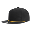 Decky 6042 5 Panel High Profile Relaxed Cotton Blend Rope Hat