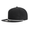 Decky 6042 5 Panel High Profile Relaxed Cotton Blend Rope Hat