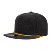 Decky 6043 5 Panel High Profile Relaxed Corduroy Rope Hat