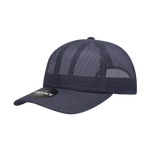 Decky 6047 6 Panel Mid Profile Relaxed Mesh Trucker Hat