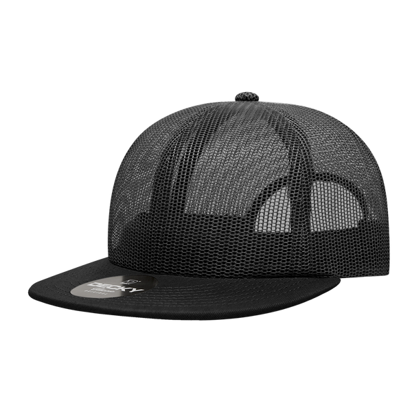 Decky 6048 6 Panel Mid Profile Relaxed Mesh Crown Trucker