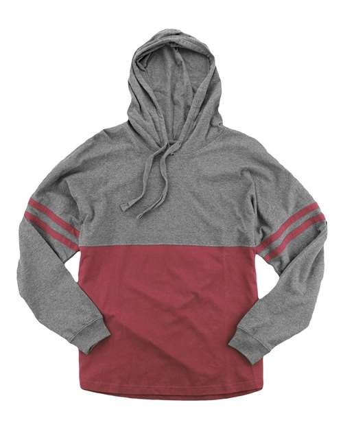 Boxercraft T18 Women's Hooded Pom Pom Jersey T-Shirt
