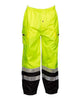 Kishigo RWP106-107 Unisex Premium Black Series® Rainwear Pants